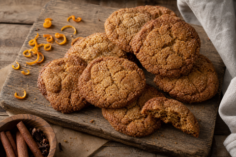 Spiced Orange Drop Cookies