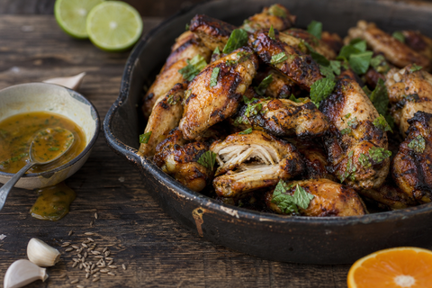 Mint-Lime Mojito Wings