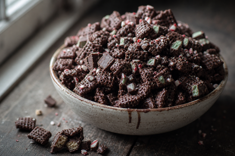 Holiday Mocha Reindeer Chow