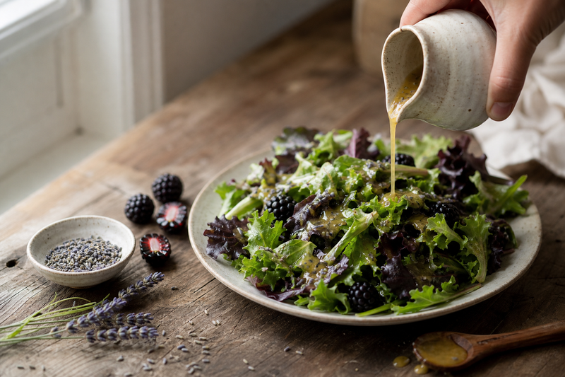 Lavender-Vanilla Vinaigrette