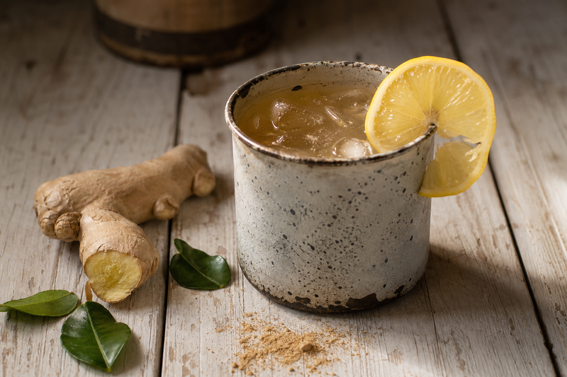 Lemon-Ginger Moonshine