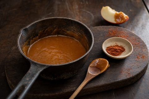 Salted Guajillo Butterscotch Sauce