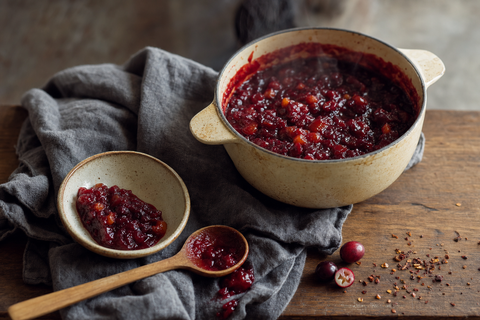 Smoked Serrano Cranberry Chutney