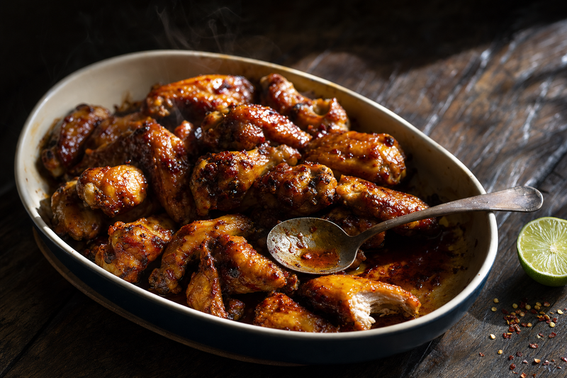 Sweet Chile Saffron Wings