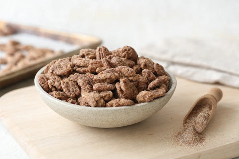 Sweet & Spicy Vanilla Pecans