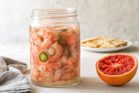 Lowcountry Citrus-Pickled Shrimp