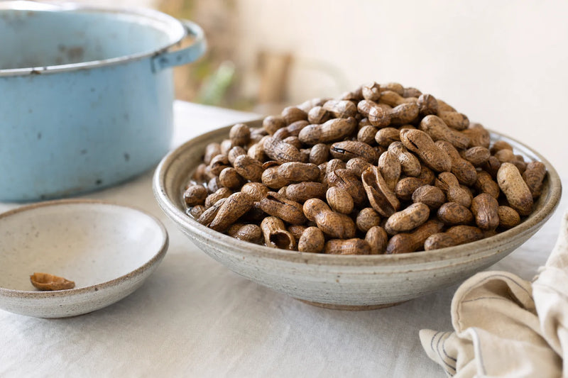 Slow-Simmered Boiled Peanuts