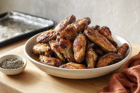 Pepper-Roasted Chicken Wings