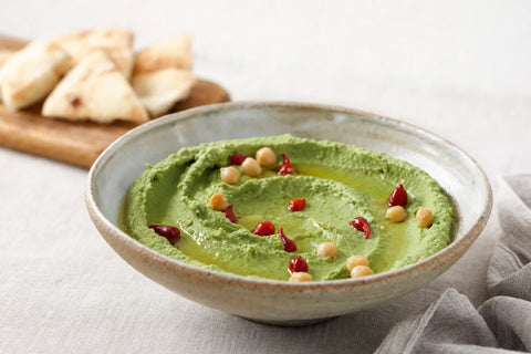 Sweet Pepper & Spinach Hummus