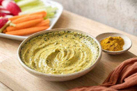 Light Curry Veggie Dip