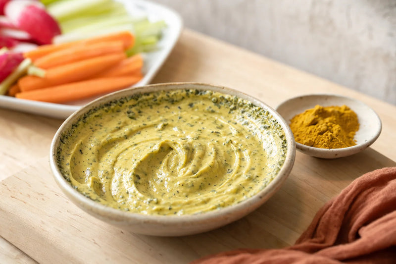 Light Curry Veggie Dip