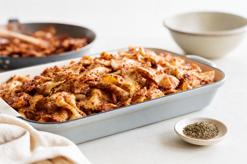Crispy Bow-Tie Pasta Chips