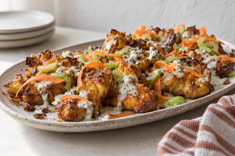 Buffalo Smashed Potato Platter