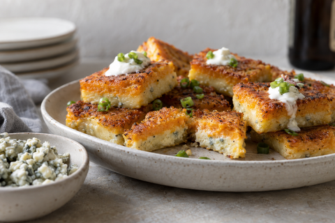Buffalo Bleu Polenta Bites