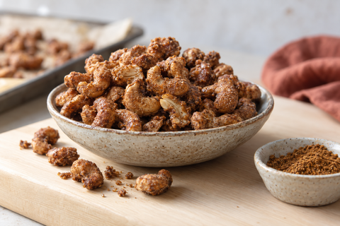 Garam Masala Sugared Cashews