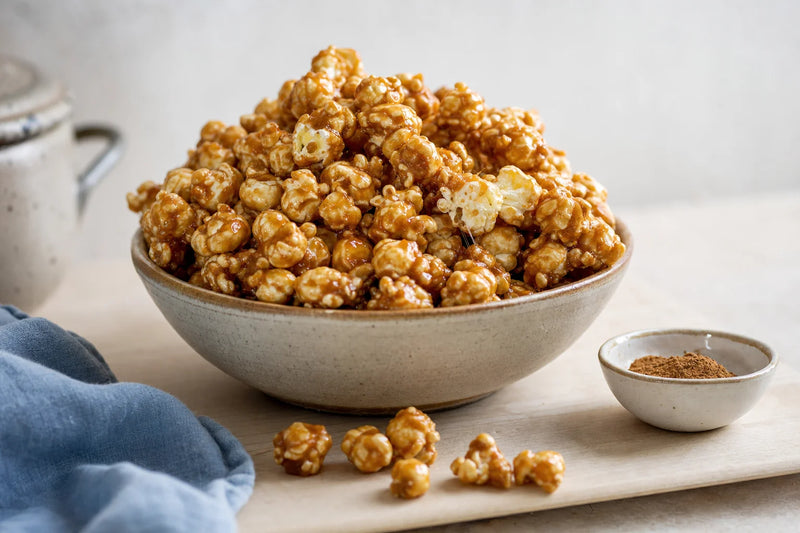 Vanilla Curry Caramel Popcorn