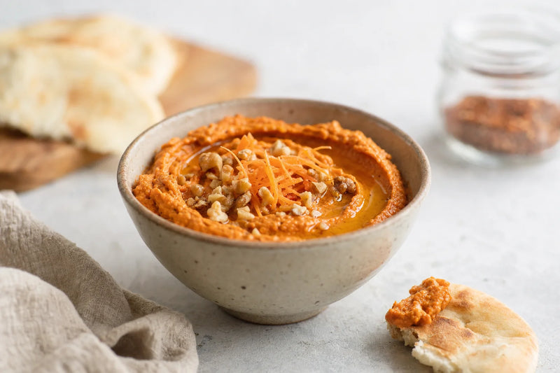Harissa Roasted Carrot Dip