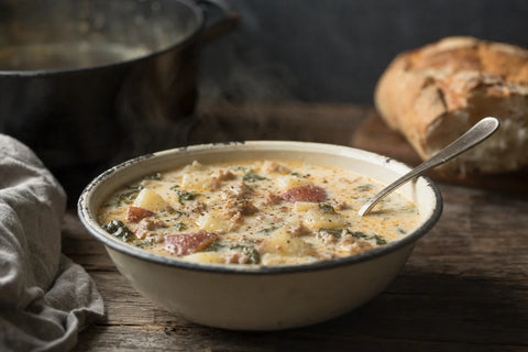 Tuscan Sausage & Potato Soup