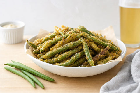 Beer-Battered Crispy Green Beans