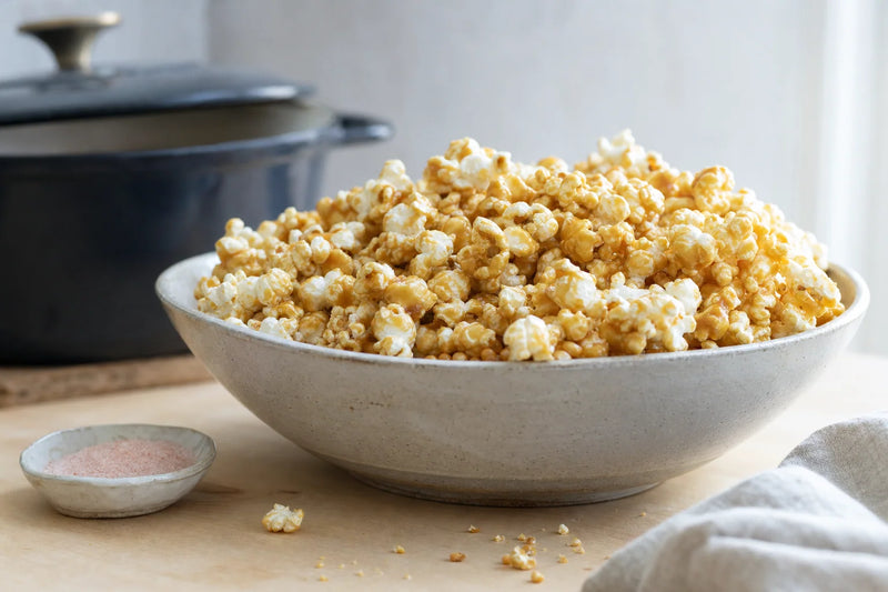 Golden Milk Caramel Popcorn