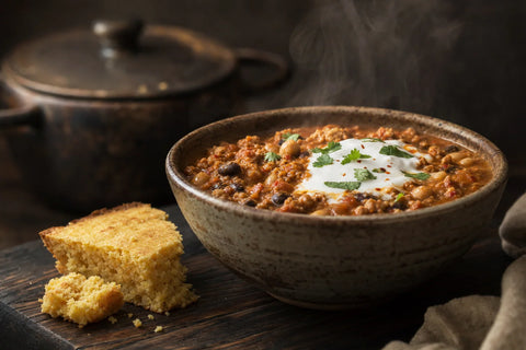 Pumpkin Turkey Chili 