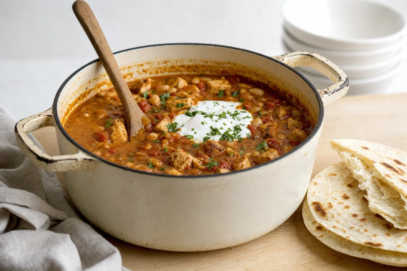 Chicken Fajita White Bean Chili