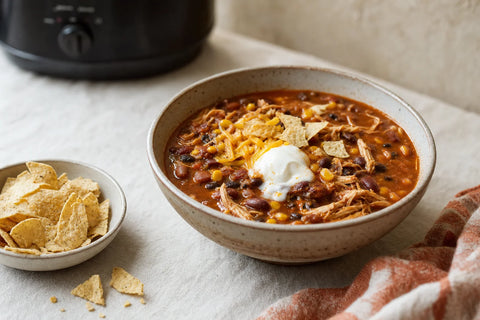 Slow Cooker Chicken Taco Soup