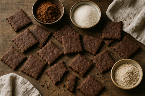 Mocha Cocoa Pepper Crackers