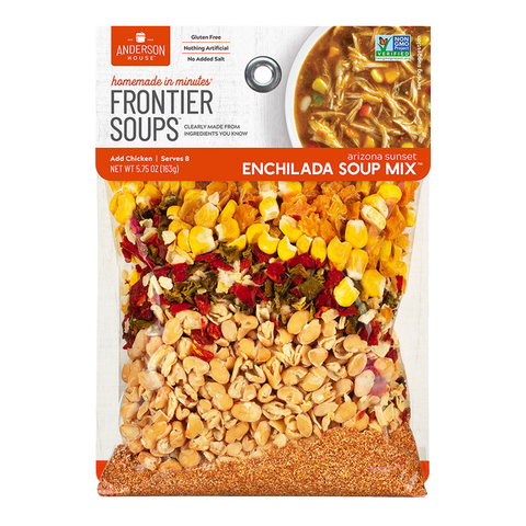 Arizona Sunset Enchilada Soup