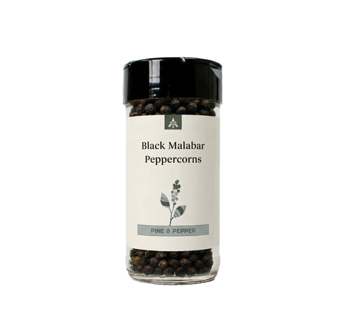 Black Malabar Peppercorns