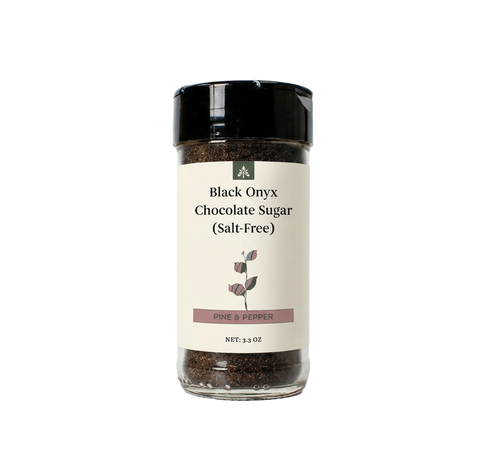 Black Onyx Chocolate Sugar (Salt-Free)