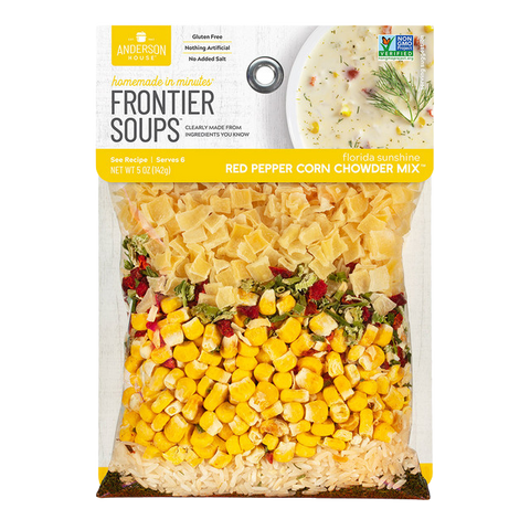 Florida Sunshine Red Pepper Corn Chowder