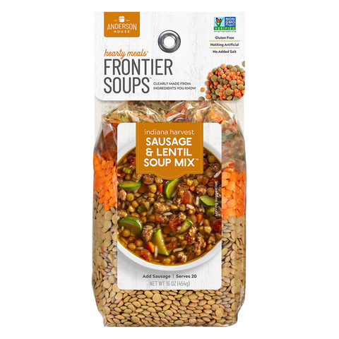 Indiana Harvest Sausage & Lentil Soup