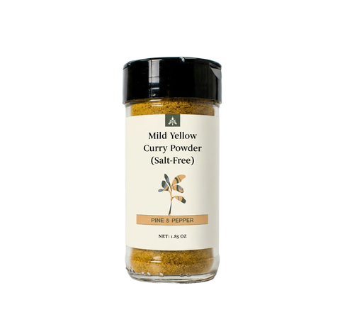 Mild Yellow Curry Powder (Salt-Free)