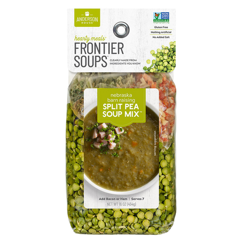 Nebraska Barnraising Split Pea Soup