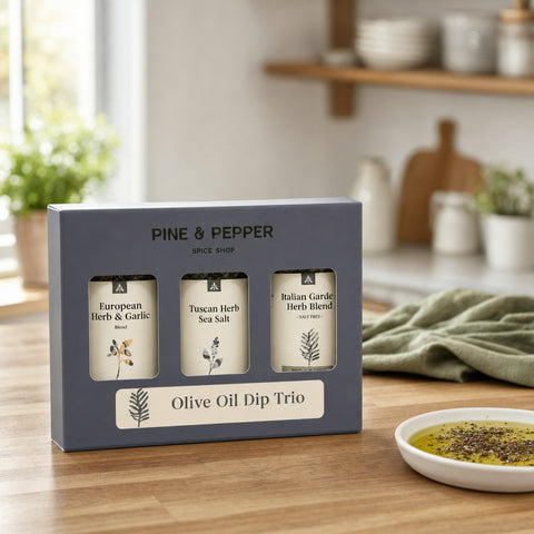Olive Oil Dip Trio Gift Set