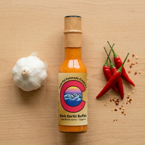 Black Garlic Buffalo Hot Sauce