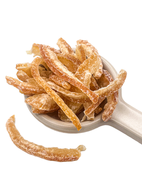 Candied Orange Peel Strips