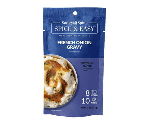 French Onion Gravy - Spice & Easy by Savory Spice