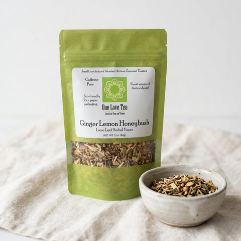 Ginger Lemon Honeybush Tea