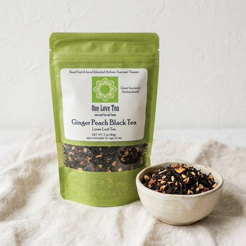 Ginger Peach Black Tea