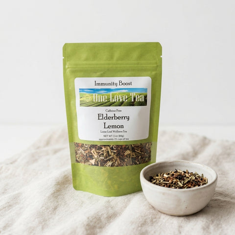 Elderberry Lemon Decaf Tea