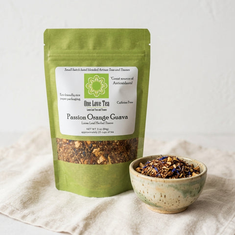 Passion Orange Guava Honeybush Tea