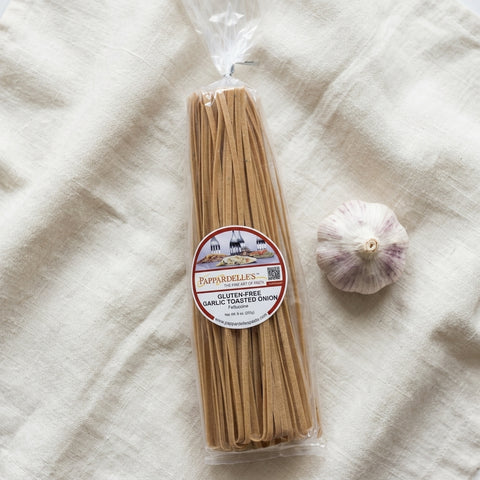 Garlic Toasted Onion Fettuccine