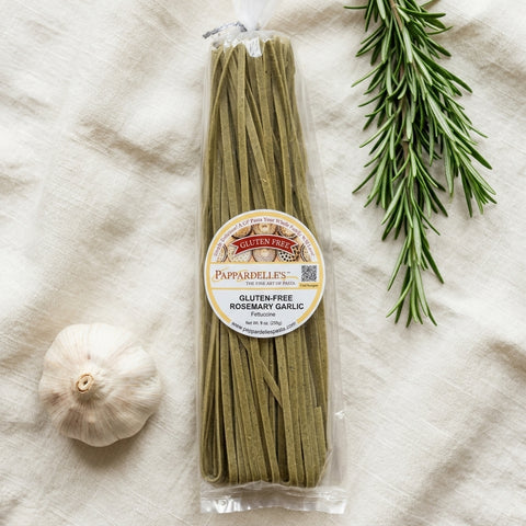 Gluten-Free Rosemary Garlic Fettuccine