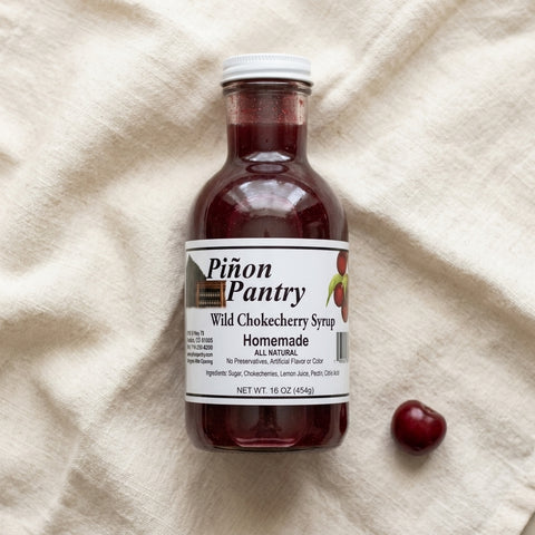 Wild Chokecherry Syrup