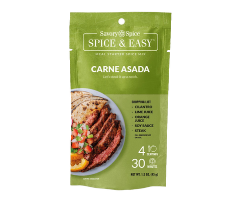 Carne Asada - Spice & Easy by Savory Spice
