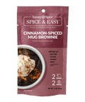 Cinnamon-Spiced Mug Brownie - Spice & Easy by Savory Spice