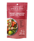 Honey Sriracha Lime Fish Tacos - Spice & Easy by Savory Spice