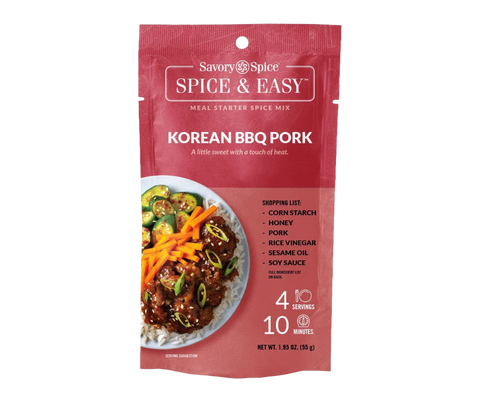Korean BBQ Pork - Spice & Easy by Savory Spice